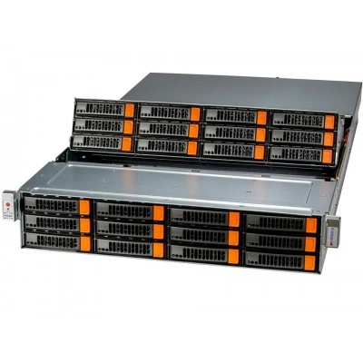 Система хранения данных Supermicro ASG-2015S-E1CR24H 2U, AMD EPYC™ 9004/9005 серия, ECC DDR5 Система хранения данных Supermicro ASG-2015S-E1CR24H 2U, AMD EPYC™ 9004/9005 серия, ECC DDR5