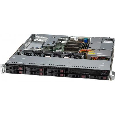 Сервер Supermicro SYS-110T-M 1U, LGA-1200, ECC DDR4