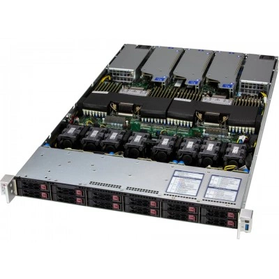Сервер Supermicro SYS-122C-TN 1U, LGA-4710, ECC DDR5