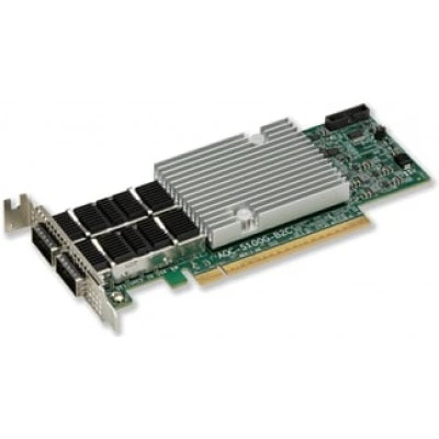 Сетевой адаптер Supermicro AOC-S100GT2-B2C Сетевой адаптер Supermicro AOC-S100GT2-B2C