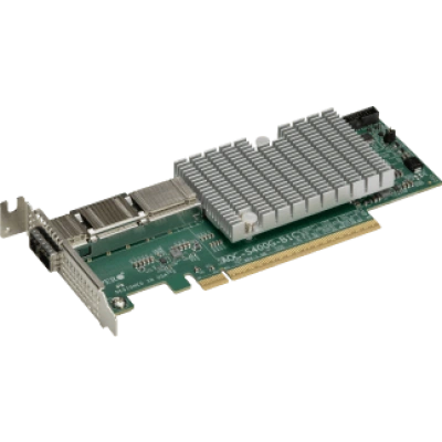 Сетевой адаптер Supermicro AOC-S400G-B1C Сетевой адаптер Supermicro AOC-S400G-B1C