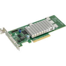 Supermicro AOC-SLG3-4E2P адаптер nvme порты и скорость: 3