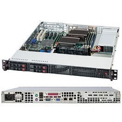 Серверный корпус Supermicro CSE-111LT-360CB 1U/E-ATX/ATX/Micro-ATX, высота: 1.7" (43 mm), ширина: 16.8" (426 mm)