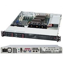 Supermicro CSE-111TQ-600CB серверный корпус 1U/E-ATX/ATX/Micro-ATX