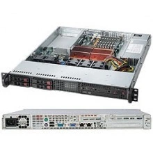 Supermicro CSE-111TQ-600UB серверный корпус 1U