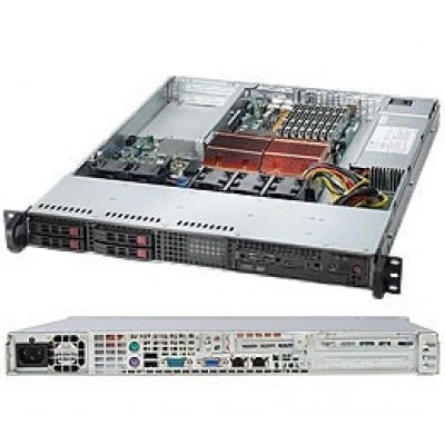 Серверный корпус Supermicro CSE-111TQ-600UB 1U, до 600W, высота: 1.7" (43 mm) Серверный корпус Supermicro CSE-111TQ-600UB 1U, до 600W, высота: 1.7" (43 mm)