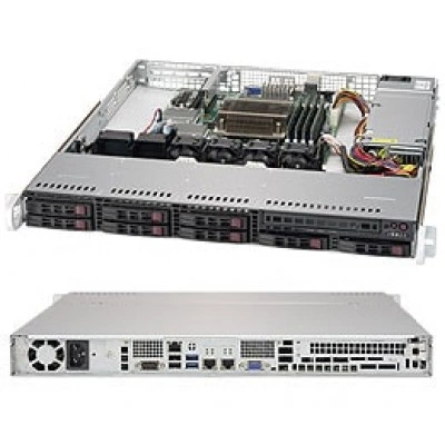 Серверный корпус Supermicro CSE-113MFAC2-341CB 1U/ATX, до 340W, высота: 1.7" (43 mm)