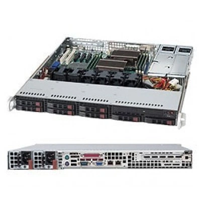 Серверный корпус Supermicro CSE-113TQ-R500CB 1U/E-ATX, до 500W, высота: 1.7" (43 mm)