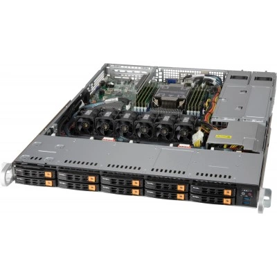 Серверный корпус Supermicro CSE-116AC10-R860CB-N10 1U, до 860W, высота: 1.7" (43 mm) Серверный корпус Supermicro CSE-116AC10-R860CB-N10 1U, до 860W, высота: 1.7" (43 mm)