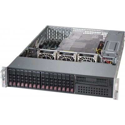 Серверный корпус Supermicro CSE-213BAC8-R1K23LPB 2U/E-ATX/ATX, до 1200W, высота: 3.5" (89 mm)