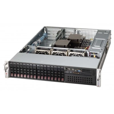 Серверный корпус Supermicro CSE-213BAC8-R1K23WB 2U, до 1200W, высота: 3.5" (89 mm)