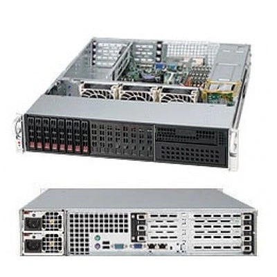 Серверный корпус Supermicro CSE-213LTQ-R720UB 2U, до 720W, высота: 3.5" (89 mm)