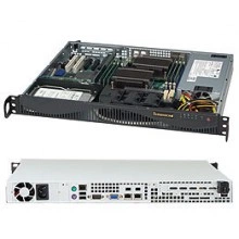 Supermicro CSE-512F-600LB серверный корпус Mini 1U/ATX