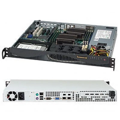Серверный корпус Supermicro CSE-512F-600LB Mini 1U/ATX, до 680W, высота: 1.7" (43 mm) Серверный корпус Supermicro CSE-512F-600LB Mini 1U/ATX, до 680W, высота: 1.7" (43 mm)