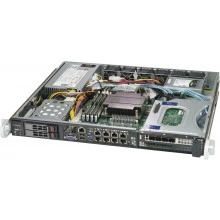 Supermicro CSE-513BTQC-350B серверный корпус Mini 1U/E-ATX