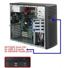 Supermicro CSE-732D2-865B серверный корпус E-ATX/ATX/Micro-ATX/Tower