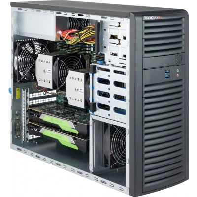 Серверный корпус Supermicro CSE-732D3-1K26B E-ATX/ATX/Micro-ATX/Tower, до 1200W, высота: 16.7" (424 mm) Серверный корпус Supermicro CSE-732D3-1K26B E-ATX/ATX/Micro-ATX/Tower, до 1200W, высота: 16.7" (424 mm)