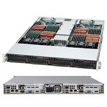Supermicro CSE-808T-780B серверный корпус 1U