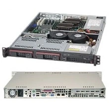 Supermicro CSE-811TQ-350B серверный корпус 1U/Micro-ATX