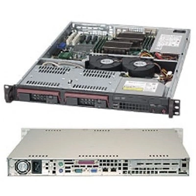 Серверный корпус Supermicro CSE-811TQ-600B 1U/Micro-ATX, до 680W, до 600W Серверный корпус Supermicro CSE-811TQ-600B 1U/Micro-ATX, до 680W, до 600W