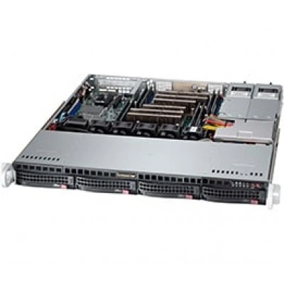 Серверный корпус Supermicro CSE-813MFTQ-R606CB 1U/ATX/Micro ATX, до 600W, высота: 1.7" (43 mm) Серверный корпус Supermicro CSE-813MFTQ-R606CB 1U/ATX/Micro ATX, до 600W, высота: 1.7" (43 mm)