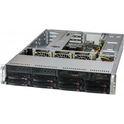 Серверный корпус Supermicro CSE-825B2TQC-R920W 2U, до 920W, высота: 3.5" (89 mm)
