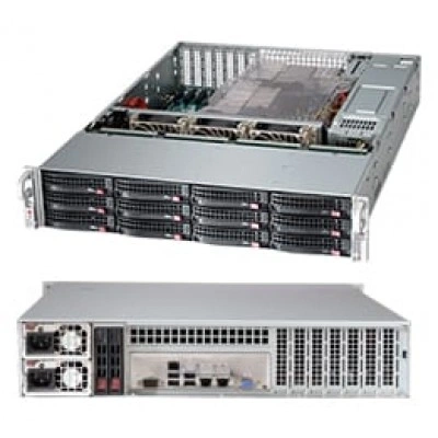 Серверный корпус Supermicro CSE-826BA-R1K28LPB 2U/E-ATX/ATX, до 1280W, до 1000W Серверный корпус Supermicro CSE-826BA-R1K28LPB 2U/E-ATX/ATX, до 1280W, до 1000W