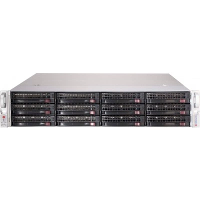 Серверный корпус Supermicro CSE-826BE2C-R609JBOD 2U, до 650W, высота: 3.5" (89 mm) Серверный корпус Supermicro CSE-826BE2C-R609JBOD 2U, до 650W, высота: 3.5" (89 mm)