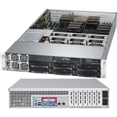 Серверный корпус Supermicro CSE-828TQ+-R1K43LPB 2U, до 1400W, до 1200W
