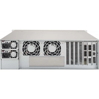 Серверный корпус Supermicro CSE-836BE2C-R609JBOD 3U, до 650W, высота: 5.2" (132 mm) Серверный корпус Supermicro CSE-836BE2C-R609JBOD 3U, до 650W, высота: 5.2" (132 mm)