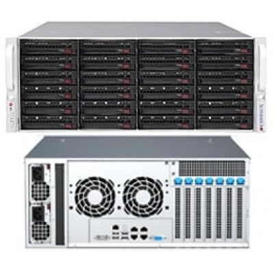 Серверный корпус Supermicro CSE-846BE1C8-R1K23B4 4U/ATX/E-ATX, до 1200W, высота: 7" (178 mm)