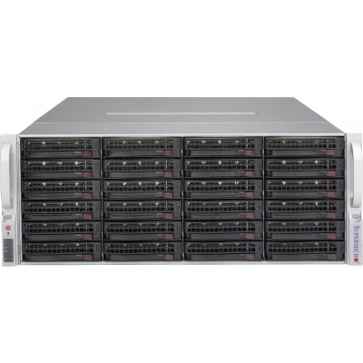 Серверный корпус Supermicro CSE-847BA-R1K23LPB 4U/E-ATX/ATX, до 1200W, высота: 7" (178 mm)