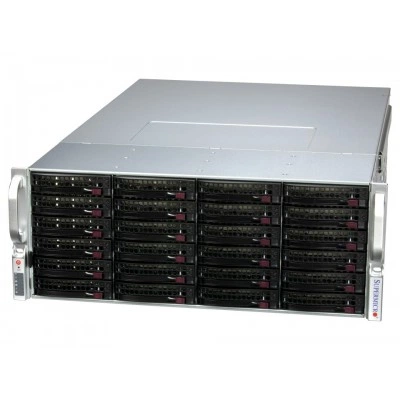 Серверный корпус Supermicro CSE-847BE1C12-R1K68LPB5 4U/ATX/Micro ATX, до 1600W, высота: 7" (178 mm)