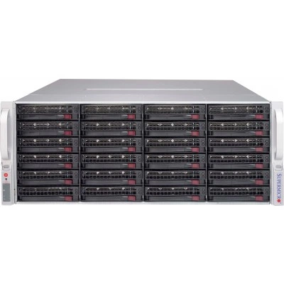 Серверный корпус Supermicro CSE-847E2C-R1K23JBOD 4U, до 1200W, высота: 7" (178 mm) Серверный корпус Supermicro CSE-847E2C-R1K23JBOD 4U, до 1200W, высота: 7" (178 mm)
