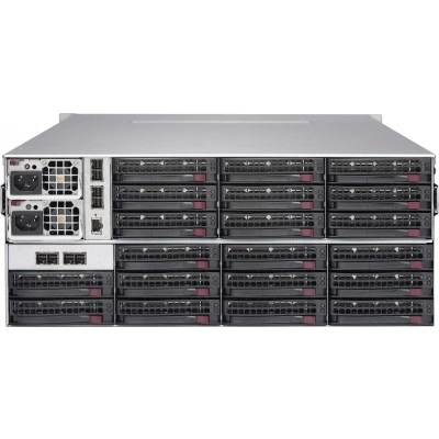 Серверный корпус Supermicro CSE-847E2C-R1K23JBOD 4U, до 1200W, высота: 7" (178 mm)