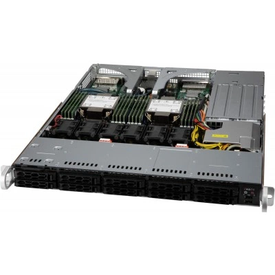 Серверный корпус Supermicro CSE-LB16AC10-R860AW 1U, до 860W, высота: 1.7" (43 mm)