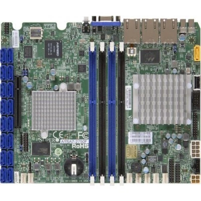 Материнская плата Supermicro A1SA7-2750F (MBD-A1SA7-2750F) специальный форм-фактор, FCBGA-1283, DDR3 Материнская плата Supermicro A1SA7-2750F (MBD-A1SA7-2750F) специальный форм-фактор, FCBGA-1283, DDR3
