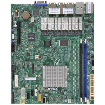 Материнская плата Supermicro A1SRM-LN7F-2358 (MBD-A1SRM-LN7F-2358) FCBGA-1283, DDR3, IPMI