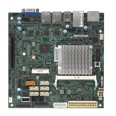 Материнская плата Supermicro A2SAV (MBD-A2SAV) Mini-ITX, FCBGA-1296, количество слотов dimm: 1 слотов DIMM Материнская плата Supermicro A2SAV (MBD-A2SAV) Mini-ITX, FCBGA-1296, количество слотов dimm: 1 слотов DIMM