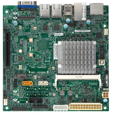 Материнская плата Supermicro A2SAV-L (MBD-A2SAV-L) Mini-ITX, FCBGA-1296, количество слотов dimm: 1 слотов DIMM Материнская плата Supermicro A2SAV-L (MBD-A2SAV-L) Mini-ITX, FCBGA-1296, количество слотов dimm: 1 слотов DIMM