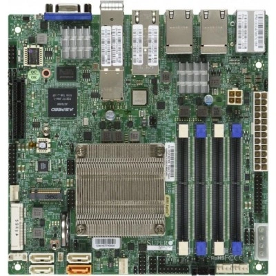 Материнская плата Supermicro A2SDi-TP8F (MBD-A2SDi-TP8F) Mini-ITX, FCBGA-1310, DDR4 Материнская плата Supermicro A2SDi-TP8F (MBD-A2SDi-TP8F) Mini-ITX, FCBGA-1310, DDR4