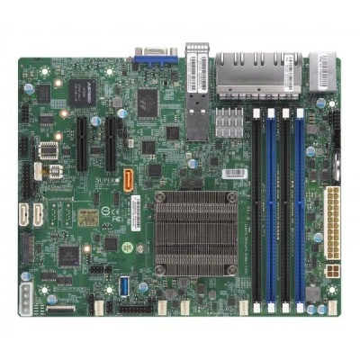 Материнская плата Supermicro A2SDV-4C-LN10PF (MBD-A2SDV-4C-LN10PF) Flex ATX, FCBGA-1310, DDR4 Материнская плата Supermicro A2SDV-4C-LN10PF (MBD-A2SDV-4C-LN10PF) Flex ATX, FCBGA-1310, DDR4