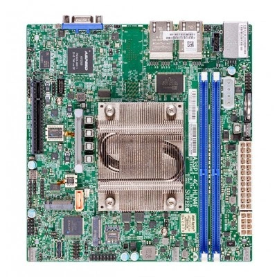 Материнская плата Supermicro A3SPI-8C-HLN4F (MBD-A3SPI-8C-HLN4F) Mini-ITX, FCBGA-2106, ECC DDR4 Материнская плата Supermicro A3SPI-8C-HLN4F (MBD-A3SPI-8C-HLN4F) Mini-ITX, FCBGA-2106, ECC DDR4