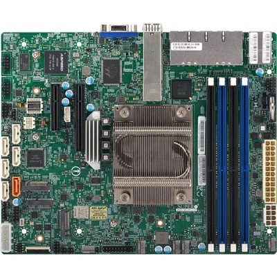 Материнская плата Supermicro A3SSV-16C-SPLN10F (MBD-A3SSV-16C-SPLN10F) Flex ATX, FCBGA-2106, ECC DDR4