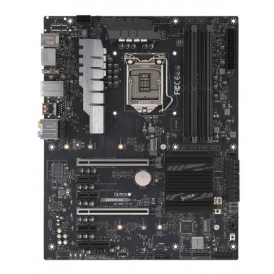 Материнская плата Supermicro C9Z390-CG (MBD-C9Z390-CG) ATX, LGA 1151, DDR4