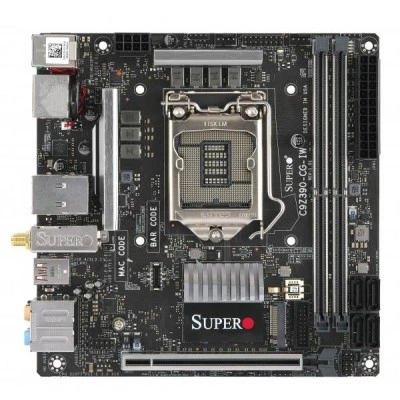 Материнская плата Supermicro C9Z390-CG-IW (MBD-C9Z390-CG-IW) Mini-ITX, LGA-1151, DDR4