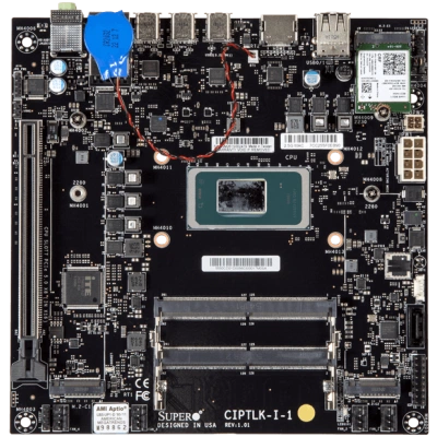 Материнская плата Supermicro CIPTLK-I-2 (MBD-CIPTLK-I-2) Mini-ITX, Intel® Core™ Ultra 7 процессор, DDR5