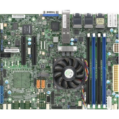 Материнская плата Supermicro X10SDV-12C+-TP8F (MBD-X10SDV-12C+-TP8F) Flex ATX, FCBGA-1667, DDR4