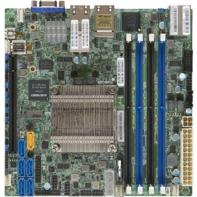 Материнская плата Supermicro X10SDV-6C-TLN4F (MBD-X10SDV-6C-TLN4F) Mini-ITX, FCBGA1667, DDR4