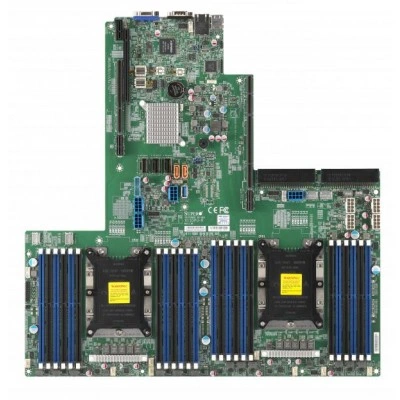 Материнская плата Supermicro X11DPU-R (MBD-X11DPU-R) специальный форм-фактор, LGA-3647, Intel® Xeon® Scalable процессоры (codenamed Cascade